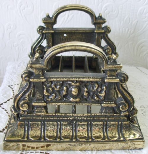 fig 1. Antique English Victorian Brass Boot-scraper