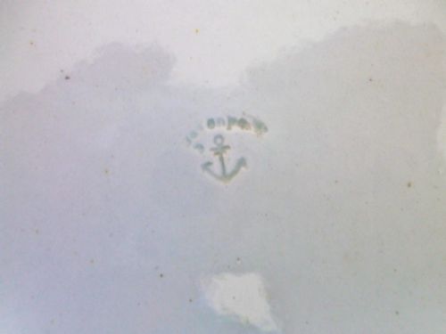 fig 2. Antique English Georgian Blue and White Transfer