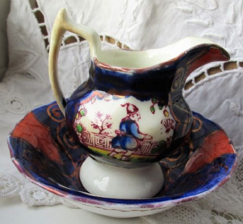 fig 1. Antique Victorian Gaudy Welsh
