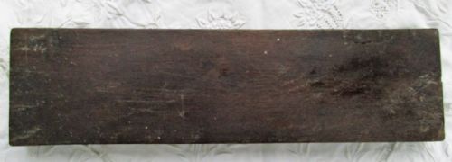 fig 1. Antique English Victorian Brass Cribbage Board