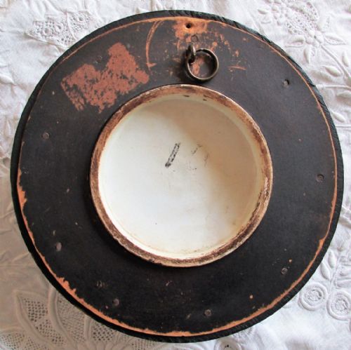 fig 1. Antique English Victorian Pratt-ware Pot-lid ~