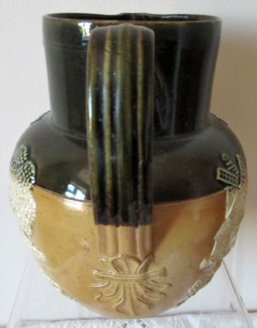 fig 2. Antique English Victorian Doulton Lambeth Stoneware 