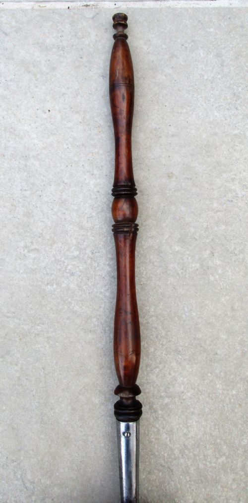 fig 1. Antique English Victorian Steel Chestnut Roaster