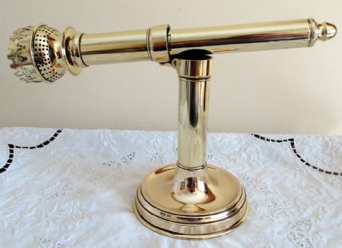 fig 2. Pair of Antique French Metamorphic Brass Candlesticks