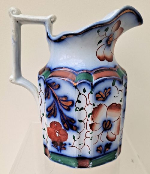 fig 2. Antique English Victorian Gaudy Welsh