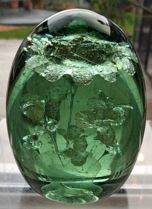 fig 2. Antique English Victorian Bottle-glass Flower-pot Dump