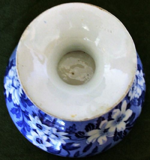 ANTIQUE ENGLISH GEORGIAN BLUE AND WHITE TRANSFER ELEPHANT PATTERN POTTERY TUREEN AND COVER JOHN ROGERS AND SON - ADDITIONAL PHOTO 5
