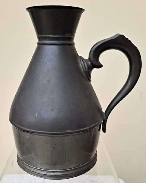 SET OF 4 ANTIQUE IRISH VICTORIAN PEWTER HAYSTACK MEASURES - ADDITIONAL PHOTO 1