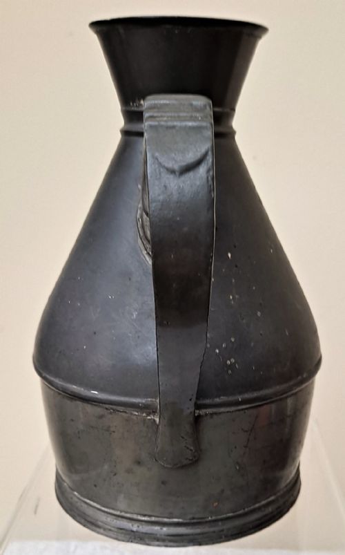 SET OF 4 ANTIQUE IRISH VICTORIAN PEWTER HAYSTACK MEASURES - ADDITIONAL PHOTO 2