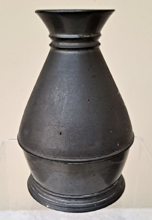 SET OF 4 ANTIQUE IRISH VICTORIAN PEWTER HAYSTACK MEASURES - ADDITIONAL PHOTO 14