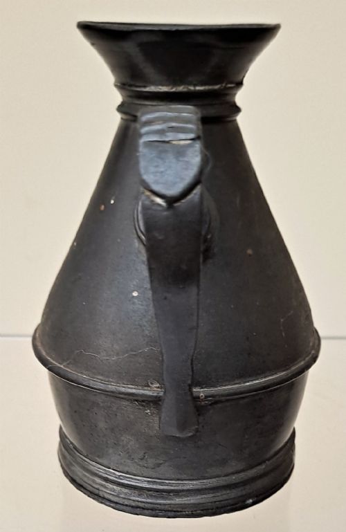SET OF 4 ANTIQUE IRISH VICTORIAN PEWTER HAYSTACK MEASURES - ADDITIONAL PHOTO 17
