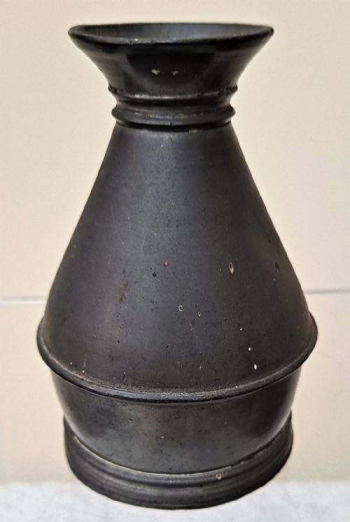 SET OF 4 ANTIQUE IRISH VICTORIAN PEWTER HAYSTACK MEASURES - ADDITIONAL PHOTO 19