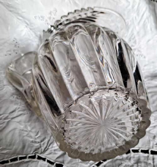 ANTIQUE LATE REGENCY CUT GLASS WATER JUG - ADDITIONAL PHOTO 4