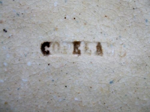 ANTIQUE ENGLISH VICTORIAN COPELAND POTTERY PLAQUE ON THE LLUGWY N WALES NO 403 DECORATED AND SIGNED BY WILLIAM YALE OF STOKE - ADDITIONAL PHOTO 5