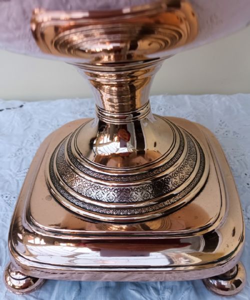 ANTIQUE ENGLISH GEORGIAN COPPER SAMOVAR - ADDITIONAL PHOTO 8