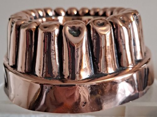 fig 2. Antique English Victorian Copper Kitchen Mould ~ Benham & Froud