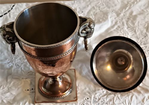 ANTIQUE ENGLISH GEORGIAN OLD SHEFFIELD PLATE MINIATURE CHESTNUT URN - ADDITIONAL PHOTO 7