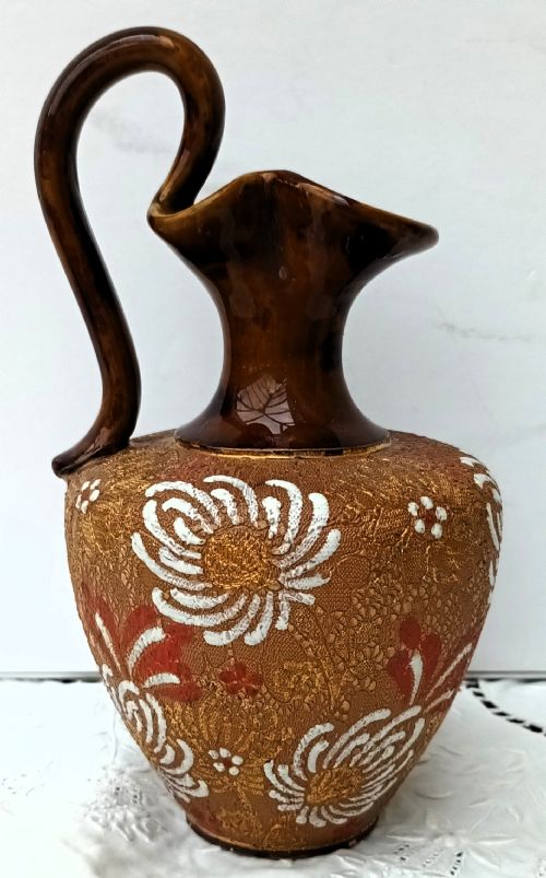 fig 2. Antique Victorian Doulton & Slater's Ewer