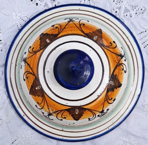 ANTIQUE ITALIAN VICTORIAN MAIOLICA VASE AND COVER - ADDITIONAL PHOTO 4