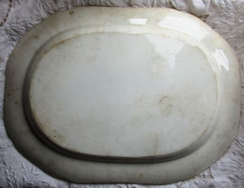 fig 1. Antique English Georgian Blue and White Transfer
