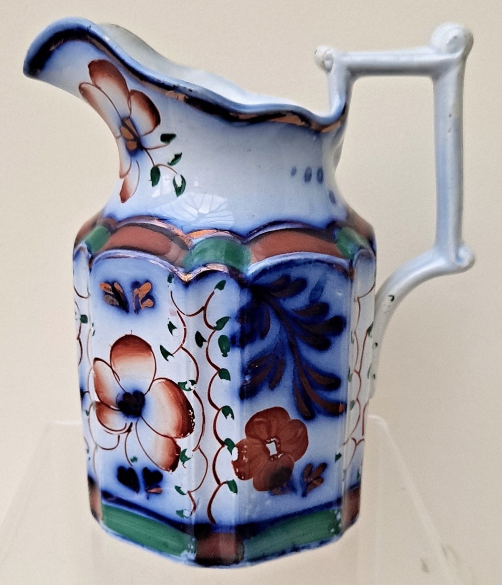 Antique English Victorian Gaudy Welsh 