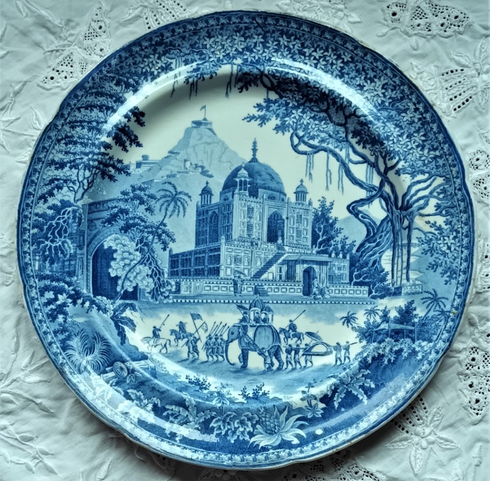 Georgian Blue & White 