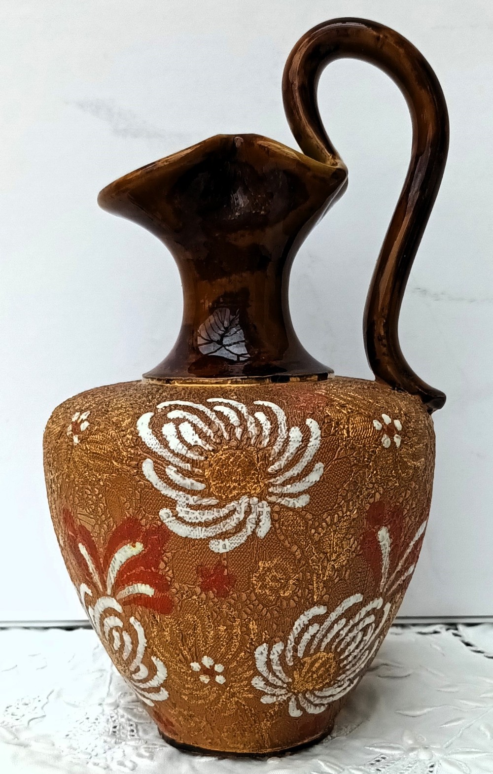 Antique Victorian Doulton & Slater's Ewer