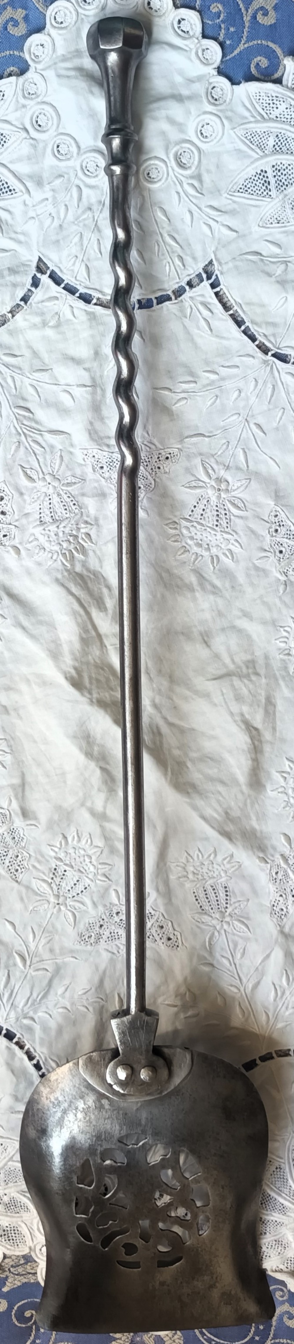 Set of Three Antique English Georgian Steel Fire Irons View V