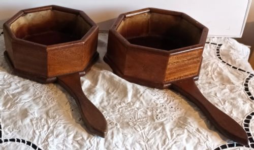 Pair of Antique Welsh Victorian Alms Dishes