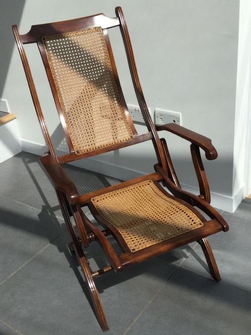 Late 19thc  Folding Campaign Style Chair C1880