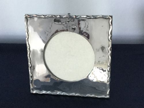 George V Square Silver Photo Frame Birmingham 1911 William Hutton