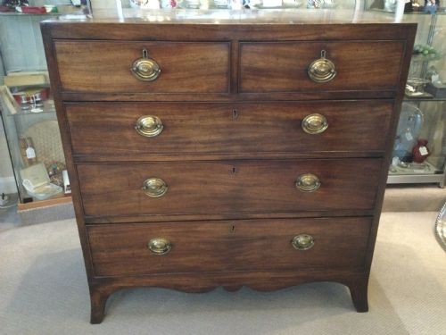Georgian Mahogany Chest of Drawers C1800