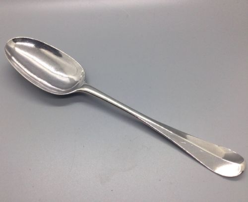 George II Silver Serving Spoon London 1736 Samuel Wood