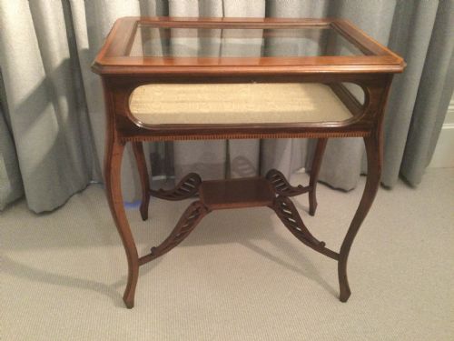 Edwardian Mahogany Bijouterie Table C1900