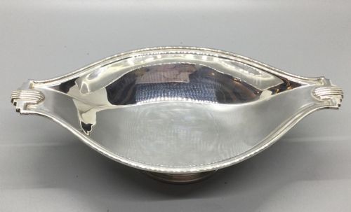 Art Deco Silver Dish Chester 1938 William Neale & Son Ltd