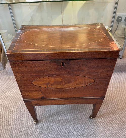 fig 1. George III mahogany cellarette c1810