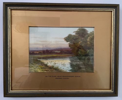 Edwardian Watercolour George Oyston (1860-1937)