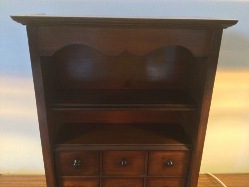 MID 19THC MAHOGANY SPICE APOTHECARY DRAWERS C1850 - ADDITIONAL PHOTO 3