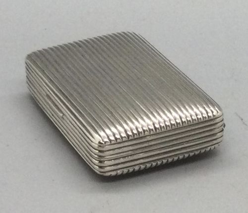 George III Silver Snuff Box Birmingham 1800 Samuel Pemberton
