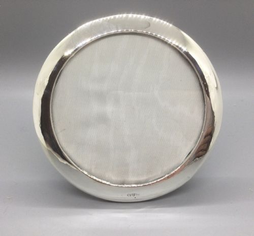 Geo V Silver Round Photo Frame Chester 1919