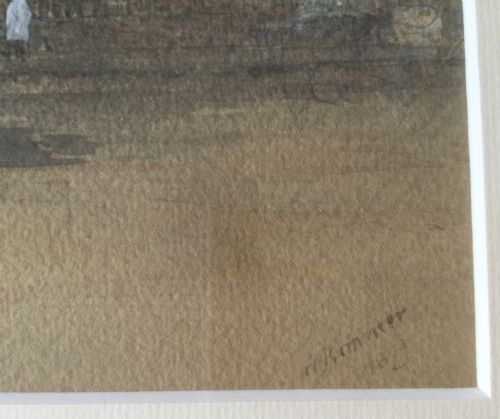 PAIR 19THC WATERCOLOURS ALFRED RIMMER 18291893 - ADDITIONAL PHOTO 3