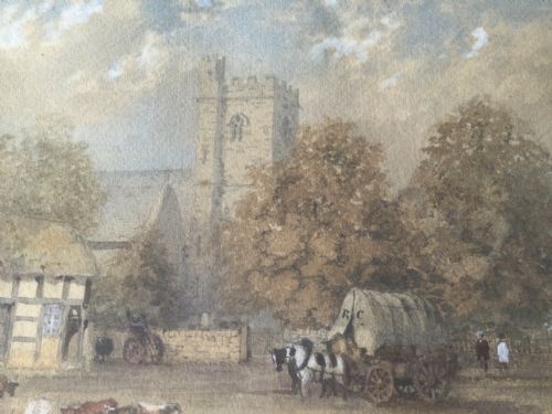 PAIR 19THC WATERCOLOURS ALFRED RIMMER 18291893 - ADDITIONAL PHOTO 4
