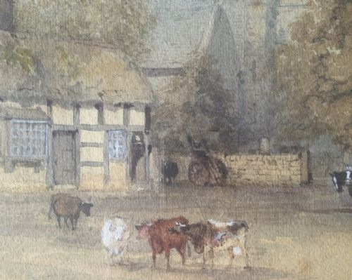 PAIR 19THC WATERCOLOURS ALFRED RIMMER 18291893 - ADDITIONAL PHOTO 5