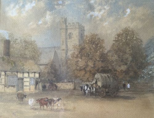 PAIR 19THC WATERCOLOURS ALFRED RIMMER 18291893 - ADDITIONAL PHOTO 6