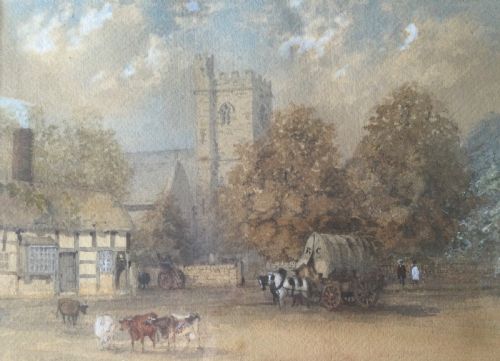PAIR 19THC WATERCOLOURS ALFRED RIMMER 18291893 - ADDITIONAL PHOTO 7