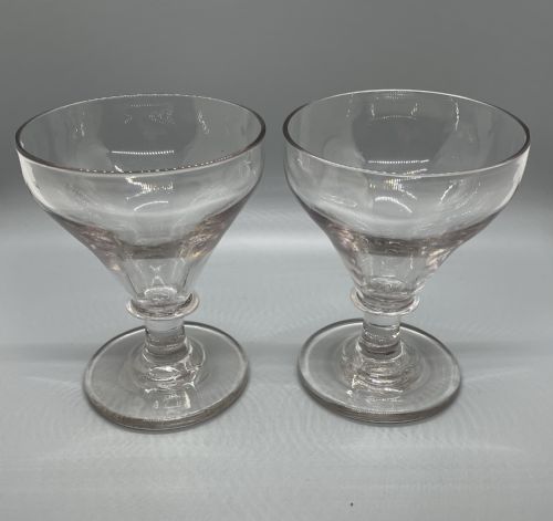 Near Pair Georgian Rummers C1800