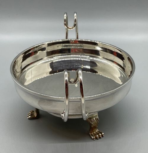 DECO ERA PAIR SILVER BONBON BOWLS DISHES SHEFFIELD 1930 AND 1933 - ADDITIONAL PHOTO 9