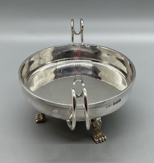 DECO ERA PAIR SILVER BONBON BOWLS DISHES SHEFFIELD 1930 AND 1933 - ADDITIONAL PHOTO 14