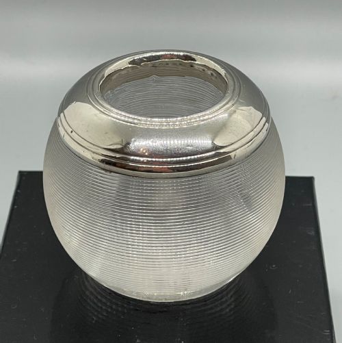 Edwardian Silver Mounted Match Striker London 1910 Hart & Sons