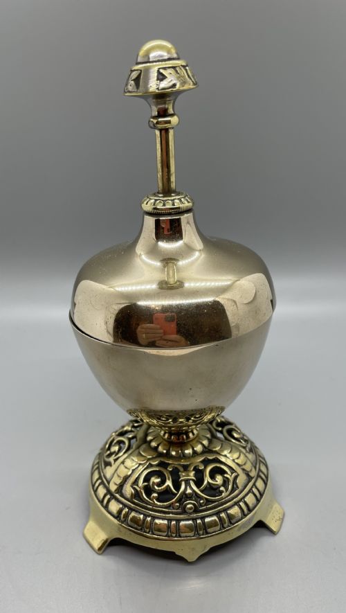 LATE VICTORIAN DESK COUNTER RECEPTION BELL C1880 - ADDITIONAL PHOTO 1